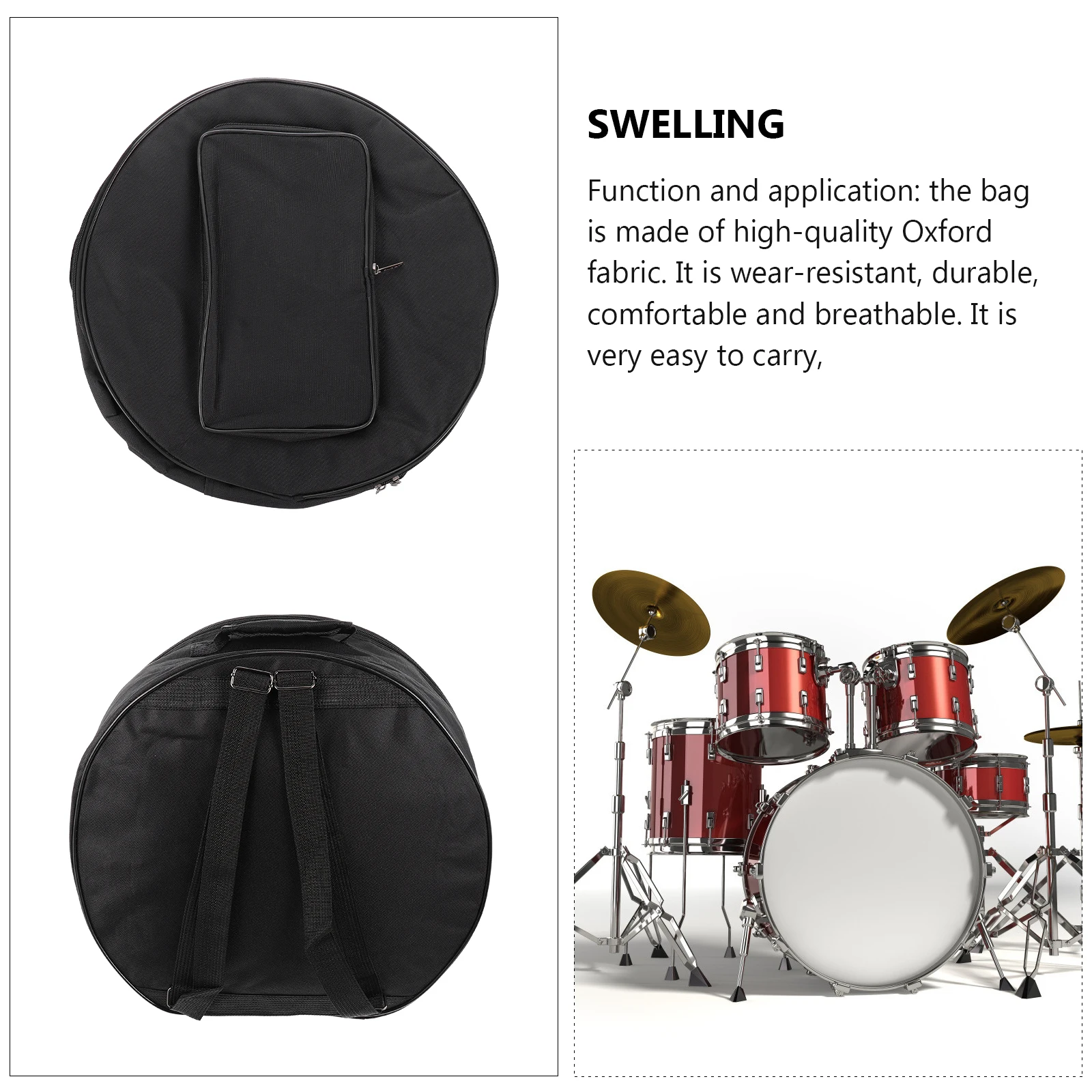 13-14 Inch Snare Drum Bag Durable Portable Case Cotton Trolley Pdp Percussion Accessories Drum Set Carrying Musical Instrument
13-14 Inch Snare Drum Bag Durable Portable Case Cotton Trolley Pdp Percussion Accessories Drum Set Carrying Musical Instrument