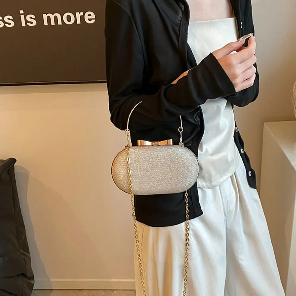 French Bow Buckle Evening Banquet Bag Glitter Wrist Bag Box Handbag Rhinestone Large Capacity Ladies Clutch Bag Women
French Bow Buckle Evening Banquet Bag Glitter Wrist Bag Box Handbag Rhinestone Large Capacity Ladies Clutch Bag Women