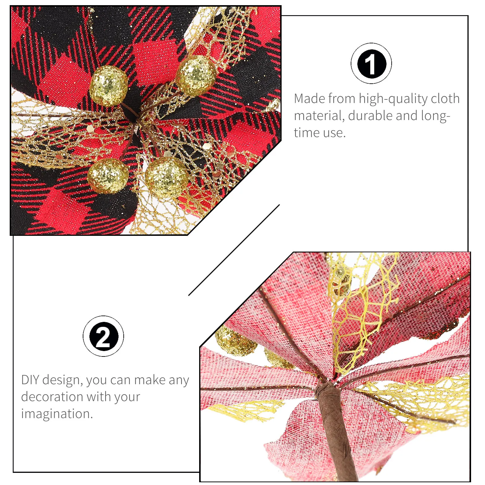 4 Pcs Xmas Flower Decorative Christmas Tree nament Party Supplies Black Cloth Artificial Glitter Simulation Flower Wedding
4 Pcs Xmas Flower Decorative Christmas Tree nament Party Supplies Black Cloth Artificial Glitter Simulation Flower Wedding