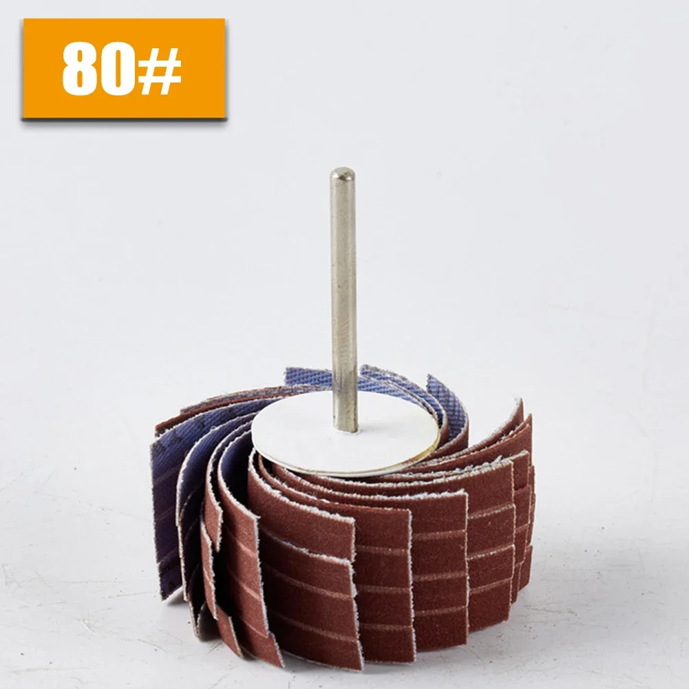 3mm Shank Sandpaper Grinding Wheel 80-600grit Grinding Buffing Sandpaper Flap Wheel For Rotary Tool Abrasive Accessories
3mm Shank Sandpaper Grinding Wheel 80-600grit Grinding Buffing Sandpaper Flap Wheel For Rotary Tool Abrasive Accessories