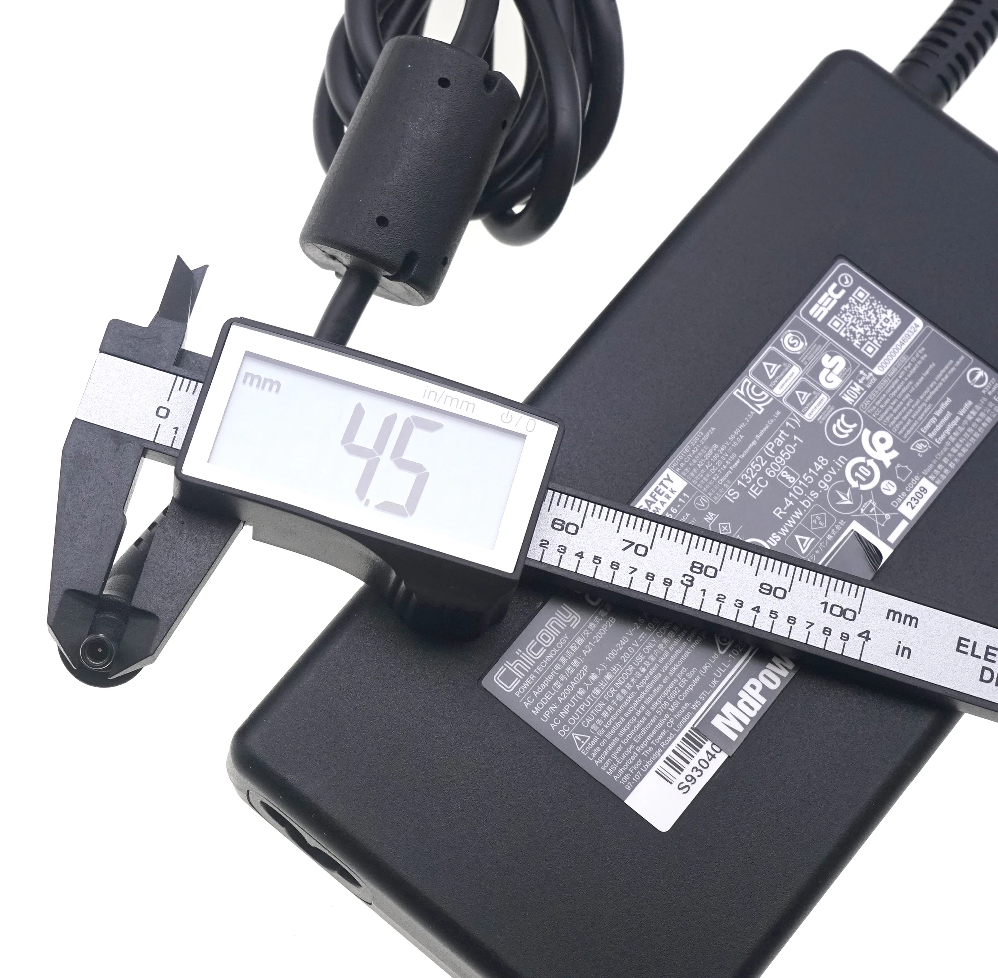 OEM Chicony 20V 10A 200W A21-200P2B A200A022P Laptop AC Adapter Charger for MSI Stealth 14 Studio MS-14K Gaming Notebook
OEM Chicony 20V 10A 200W A21-200P2B A200A022P Laptop AC Adapter Charger for MSI Stealth 14 Studio MS-14K Gaming Notebook