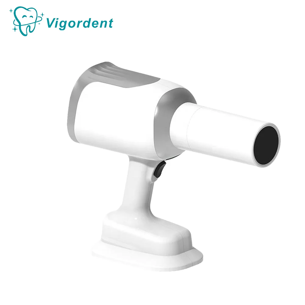 Vigordent Dental Portable X-Ray with Scatter Shield Digital Sensor Oral Imaging 3-second Image Abovesystem Gun X-ray Machine
Vigordent Dental Portable X-Ray with Scatter Shield Digital Sensor Oral Imaging 3-second Image Abovesystem Gun X-ray Machine