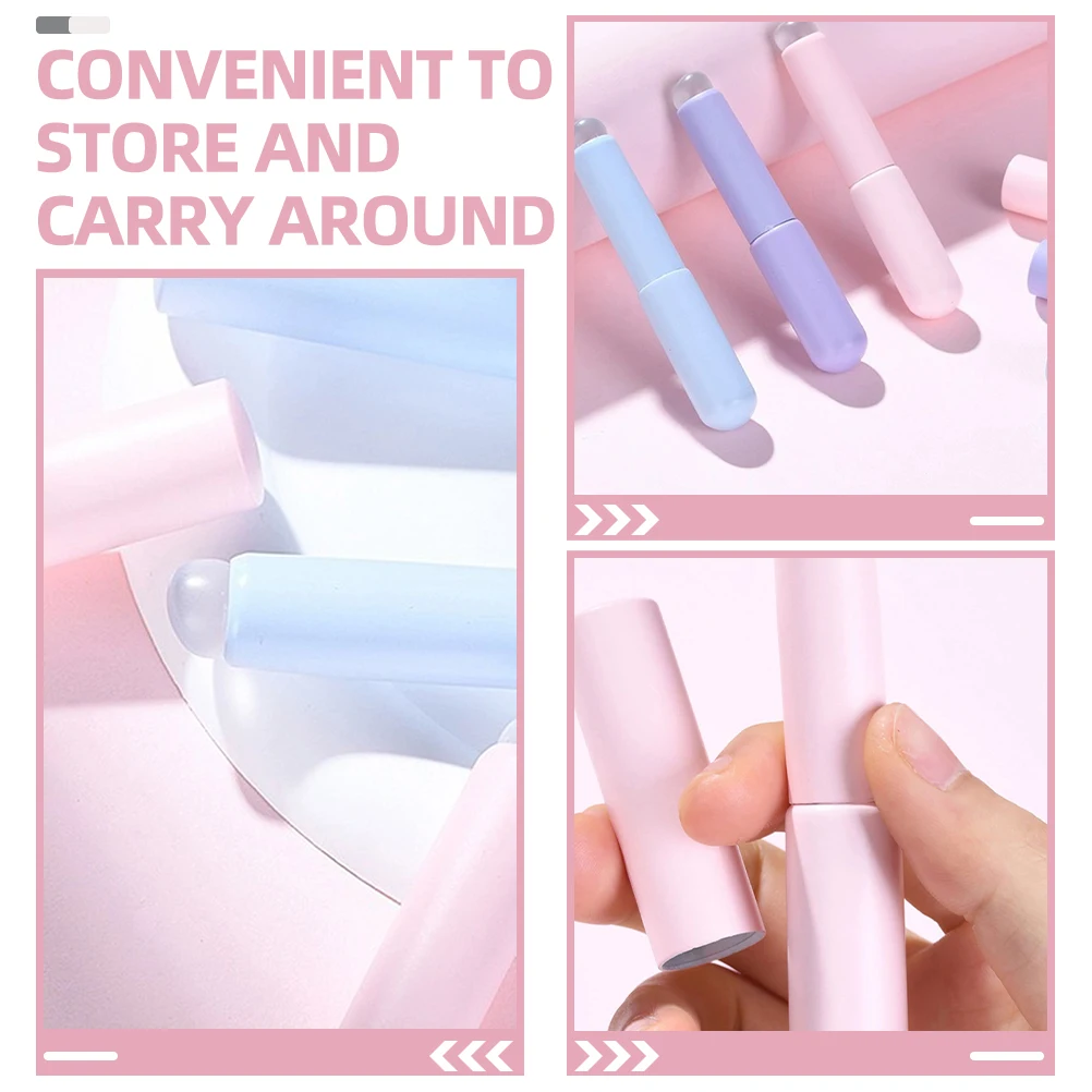 6pcs Lip Brush For Makeup Applicator Wands Silicone Lip Gloss Applicator Travel Size Easy Carry Professional Home Use Gift Set
6pcs Lip Brush For Makeup Applicator Wands Silicone Lip Gloss Applicator Travel Size Easy Carry Professional Home Use Gift Set
