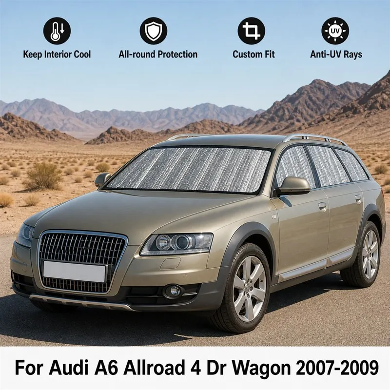 For Audi A6 Allroad 4 Dr Wagon 2007-2009 Full Set Car Window Sunshades UV Block Privacy Heat Insulated Foldable Car Curtain
For Audi A6 Allroad 4 Dr Wagon 2007-2009 Full Set Car Window Sunshades UV Block Privacy Heat Insulated Foldable Car Curtain