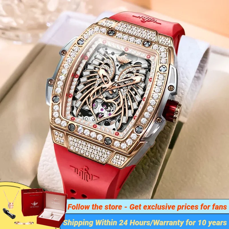 OUPINKE Top Luxury Women's Watches Original Automatic Mechanical Wristwatch Waterproof Sapphire Fashion Gift Watch for girl
OUPINKE Top Luxury Women's Watches Original Automatic Mechanical Wristwatch Waterproof Sapphire Fashion Gift Watch for girl