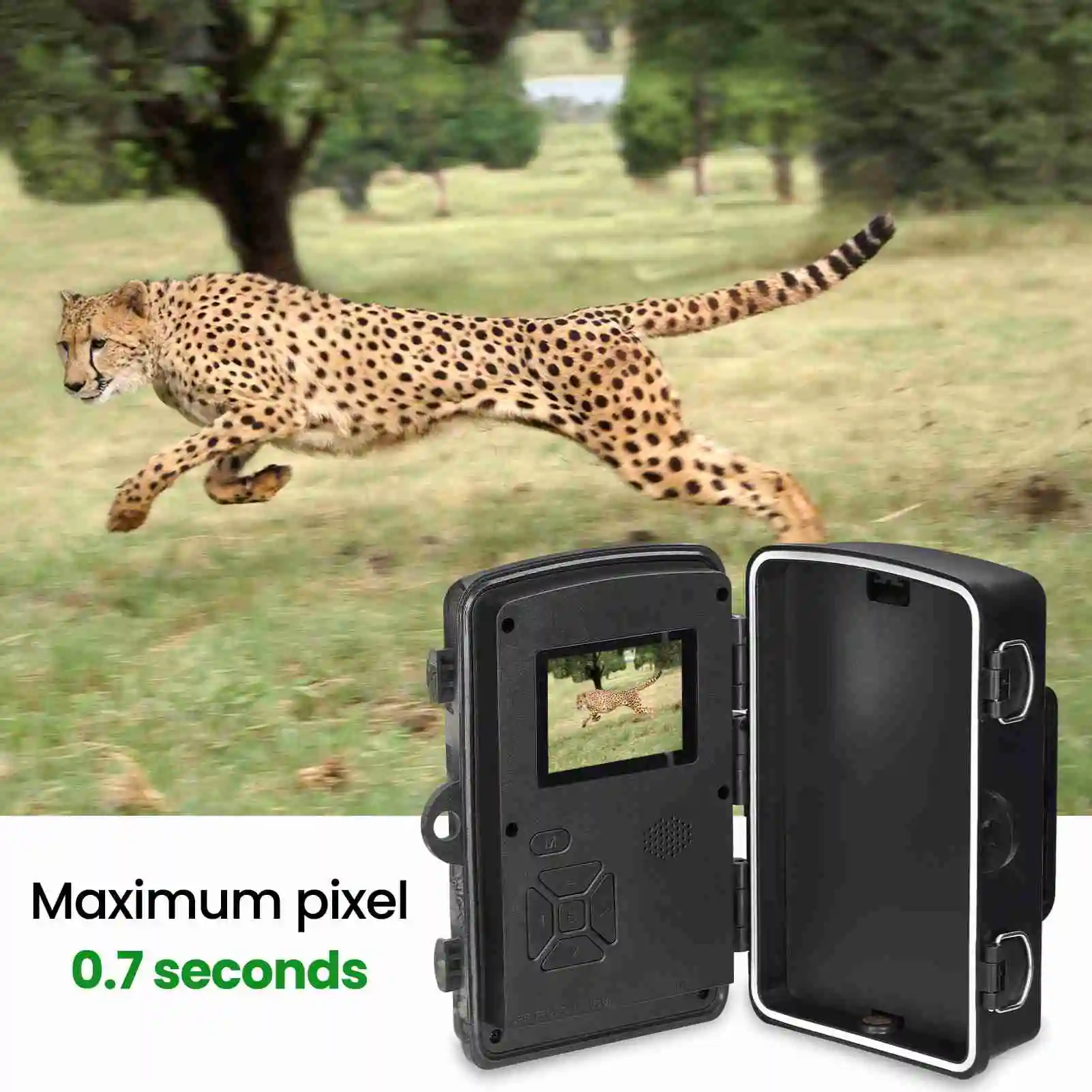 IP66 Водонепроницаемая камера для тропы 2,0 дюйма IP66 Водонепроницаемая уличная камера 1080P HD для наблюдения за фермой на открытом воздухе
IP66 Водонепроницаемая камера для тропы 2,0 дюйма IP66 Водонепроницаемая уличная камера 1080P HD для наблюдения за фермой на открытом воздухе