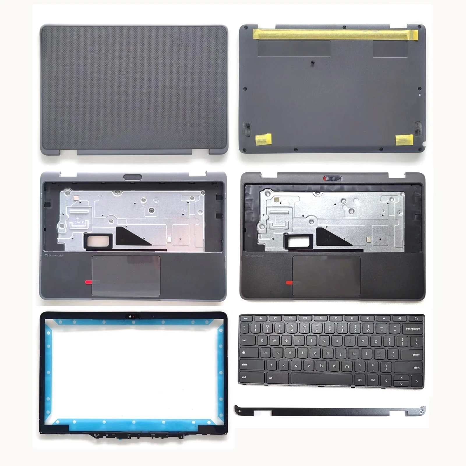 Задняя крышка LCD-дисплея, нижний корпус с подставкой для рук для Lenovo 300e Yoga Chromebook Gen4 82W2
Задняя крышка LCD-дисплея, нижний корпус с подставкой для рук для Lenovo 300e Yoga Chromebook Gen4 82W2