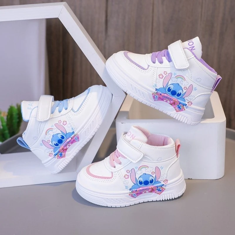 Disney Stitch Kids' Casual Shoes Sneakers Printed PU Leather 2025 Winter Shoes For Girls Anti-slip Breathable Shoes
Disney Stitch Kids' Casual Shoes Sneakers Printed PU Leather 2025 Winter Shoes For Girls Anti-slip Breathable Shoes