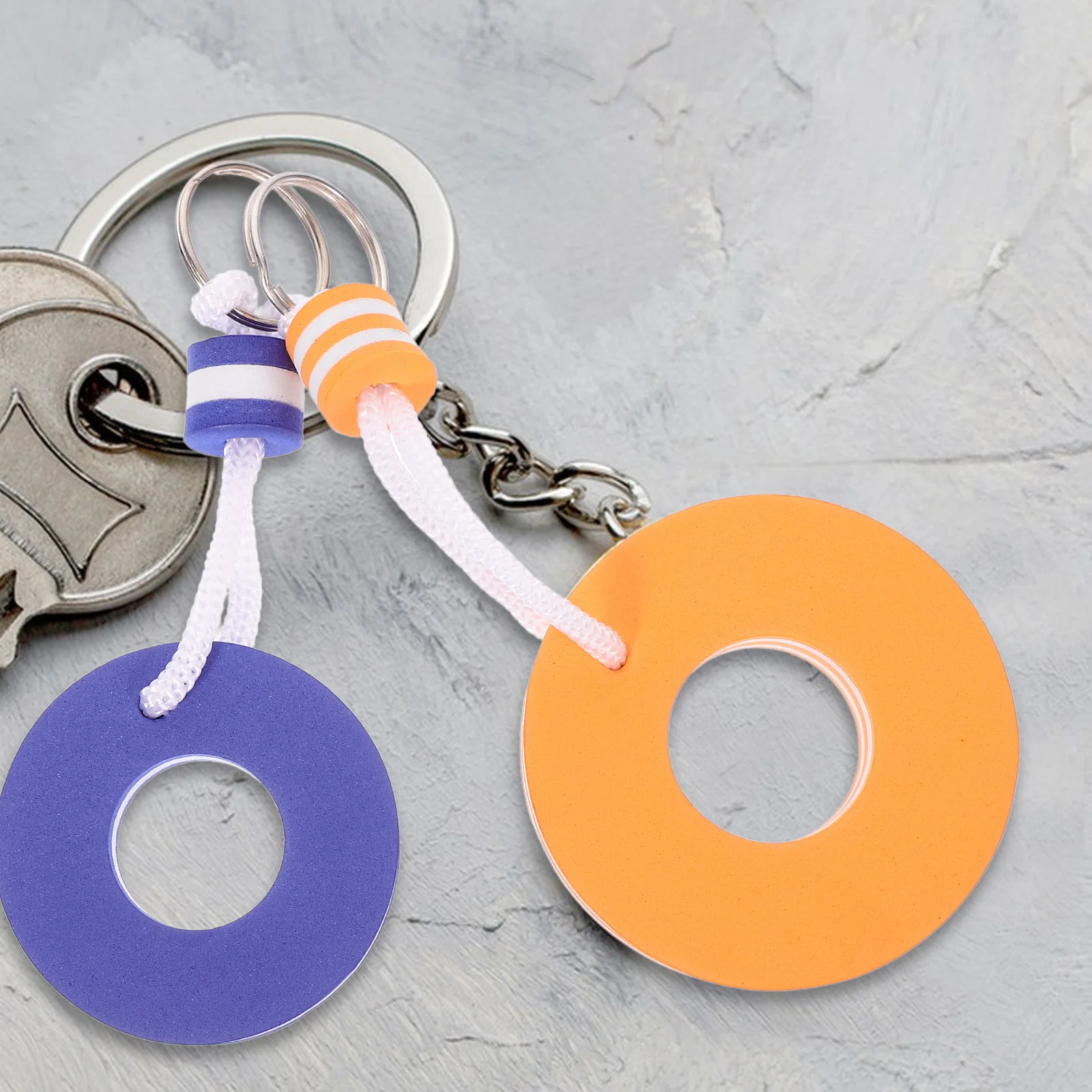2pcs Floating Keychain High Buoyancy Eva Boat Key Ring Waterproof For Boating Swimming Surfing Pool Lake Water Sports Float Key
2pcs Floating Keychain High Buoyancy Eva Boat Key Ring Waterproof For Boating Swimming Surfing Pool Lake Water Sports Float Key