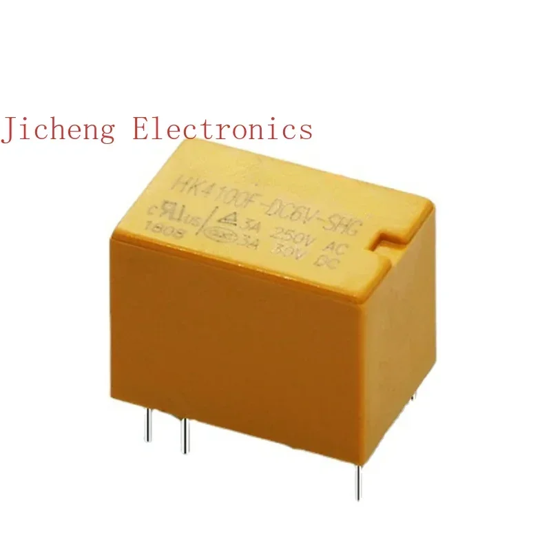 Relay HK4100F-DC5V-SHG DC12V DC24V 3V 6V 9V 6 Pins
Relay HK4100F-DC5V-SHG DC12V DC24V 3V 6V 9V 6 Pins
