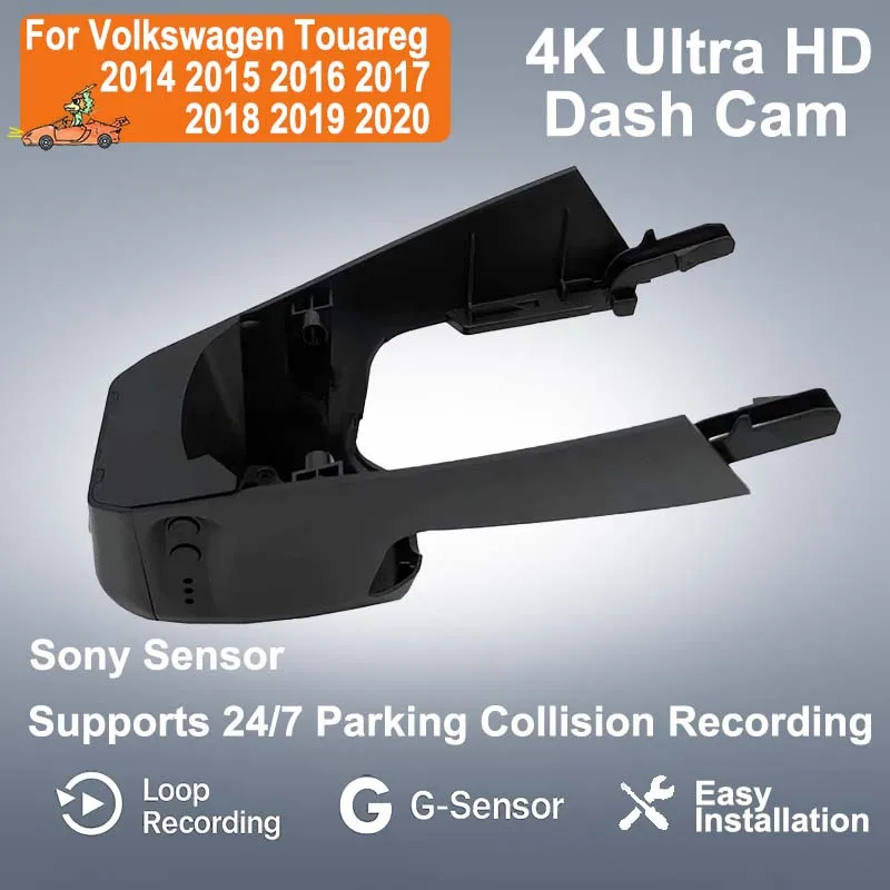 For Volkswagen Touareg 2014 2015 2016 2017 2018 2019 2020 4K Plug And Play Wifi Car Video Recorder DVR Dash Cam By APP Control
For Volkswagen Touareg 2014 2015 2016 2017 2018 2019 2020 4K Plug And Play Wifi Car Video Recorder DVR Dash Cam By APP Control