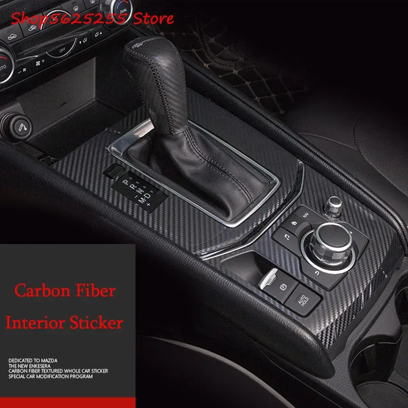 Carbon Fiber Sticker For Mazda CX-5 CX5 2017 2018 2019 2020 2021 Gear Shift Frame Panel Decoration Cover Interior Modification
Carbon Fiber Sticker For Mazda CX-5 CX5 2017 2018 2019 2020 2021 Gear Shift Frame Panel Decoration Cover Interior Modification