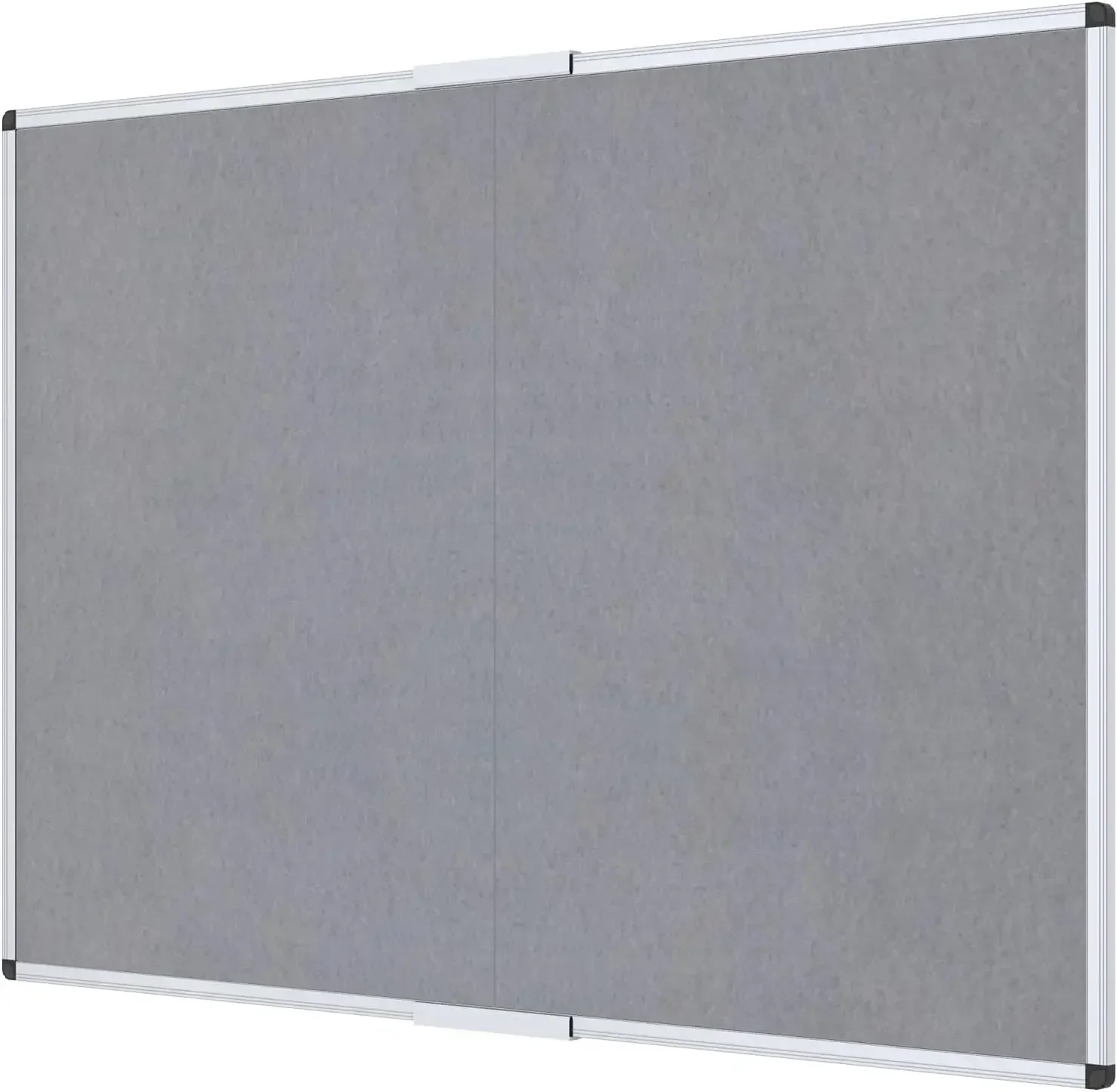 Large Fabric Bulletin Board/Foldable Notice Board Felt Gray, 72 X 48 Inches, Silver Aluminium Frame
Large Fabric Bulletin Board/Foldable Notice Board Felt Gray, 72 X 48 Inches, Silver Aluminium Frame