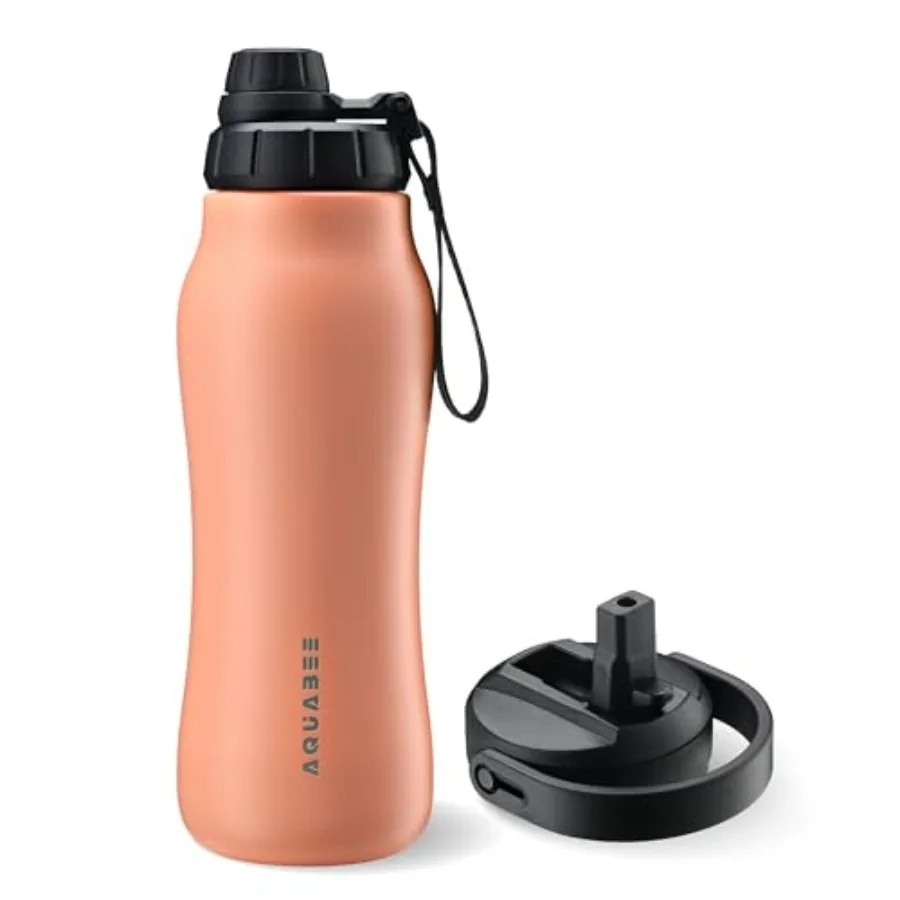 Insula stainless steel water bottle for sports, bike, travel hiking: 24 oz, double-walled vacuum insulated, BPA free, leakproof
Insula stainless steel water bottle for sports, bike, travel hiking: 24 oz, double-walled vacuum insulated, BPA free, leakproof