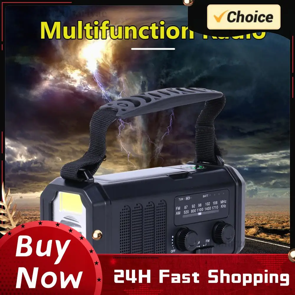 Солнечное AM/FM-радио с функцией SOS-сигнала, Type-C, многофункциональное аварийное радио с ручным приводом, LED-фонариком, повербанком и компасом для кемпинга
Солнечное AM/FM-радио с функцией SOS-сигнала, Type-C, многофункциональное аварийное радио с ручным приводом, LED-фонариком, повербанком и компасом для кемпинга