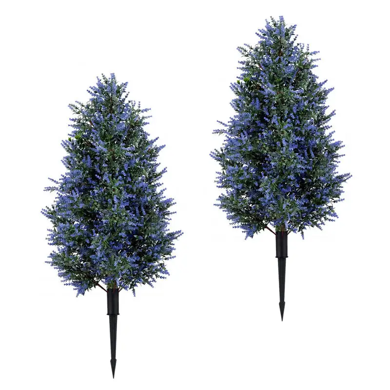 2 Pack 3.3 ft Artificial Lavender Topiary Trees with Ground Spikes for Indoor Outdoor
2 Pack 3.3 ft Artificial Lavender Topiary Trees with Ground Spikes for Indoor Outdoor