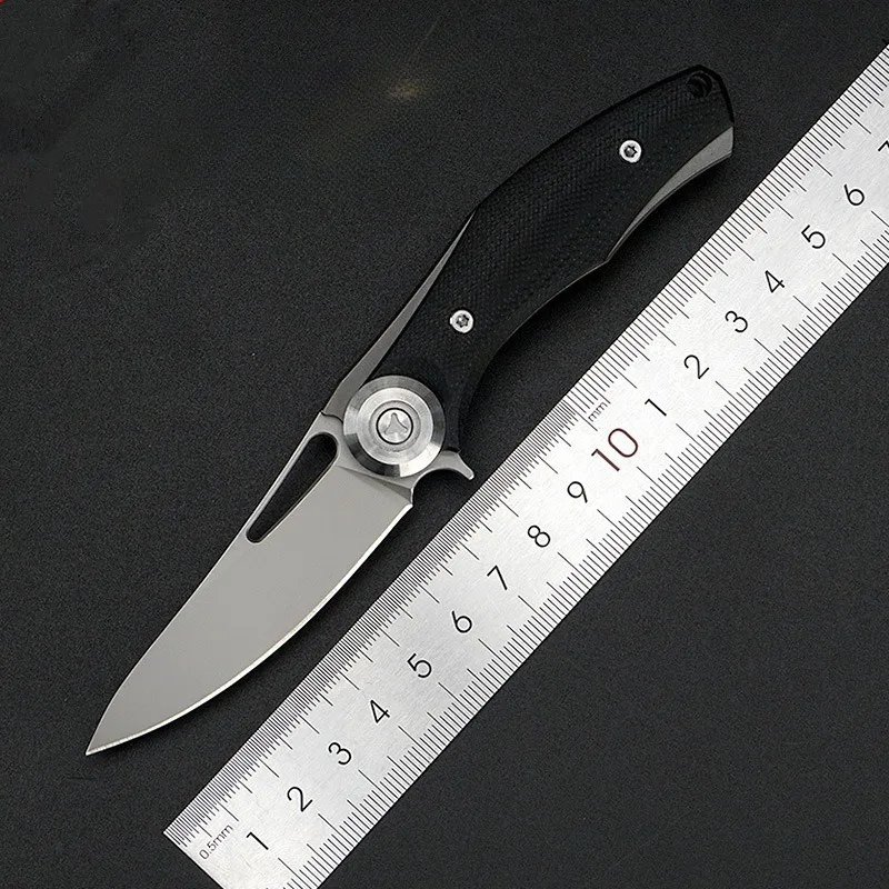 New Camping Survival Outdoor Knife D2 Blade G10 Handle Folding Pocket Survival Tactical Hunting Fruit Utility Knife EDC Tools
New Camping Survival Outdoor Knife D2 Blade G10 Handle Folding Pocket Survival Tactical Hunting Fruit Utility Knife EDC Tools