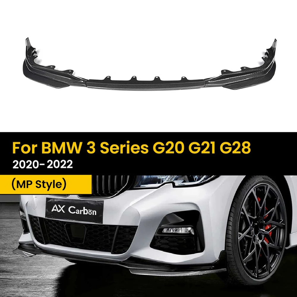 Real Dry Carbon Fiber Front Diffuser Bumper Lip for BMW 3 Series G20 G28 Pre-LCI MP Style 2019-2022 5Pcs/Set
Real Dry Carbon Fiber Front Diffuser Bumper Lip for BMW 3 Series G20 G28 Pre-LCI MP Style 2019-2022 5Pcs/Set