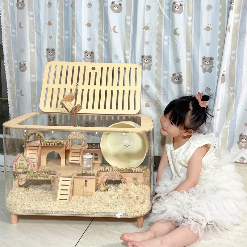 Прозрачный корпус для грызунов — домик для хомяка против жевания, 60 см со съемным подносом, многоуровневая игровая площадка для сирийских/карликовых домашних животных
Прозрачный корпус для грызунов — домик для хомяка против жевания, 60 см со съемным подносом, многоуровневая игровая площадка для сирийских/карликовых домашних животных