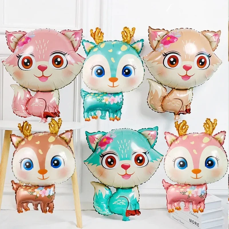 Милый воздушный шар в форме лесного оленя, милый мультяшный джунгли, пятнистый олень, украшение для рождественской вечеринки, дня рождения, фольгированные шары, детский подарок для детского душа
Милый воздушный шар в форме лесного оленя, милый мультяшный джунгли, пятнистый олень, украшение для рождественской вечеринки, дня рождения, фольгированные шары, детский подарок для детского душа