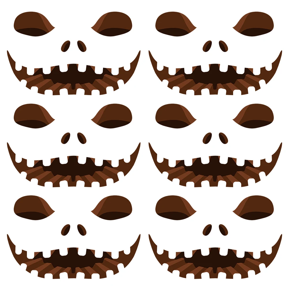6 Sheets PVC Pumpkin Stickers Smiling Halloween Decor Wall Decals Removable Self-Adhesive Glass Window Photo Props Party
6 Sheets PVC Pumpkin Stickers Smiling Halloween Decor Wall Decals Removable Self-Adhesive Glass Window Photo Props Party