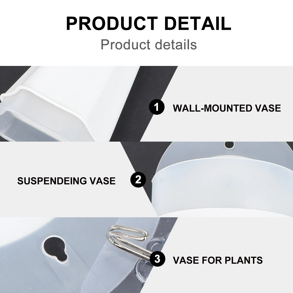 4Pcs Four-Style Wall-Mounted Vase Hanging Pots Premium PP for Plants Flowers Home Garden Decoration Indoor Outdoor 
4Pcs Four-Style Wall-Mounted Vase Hanging Pots Premium PP for Plants Flowers Home Garden Decoration Indoor Outdoor