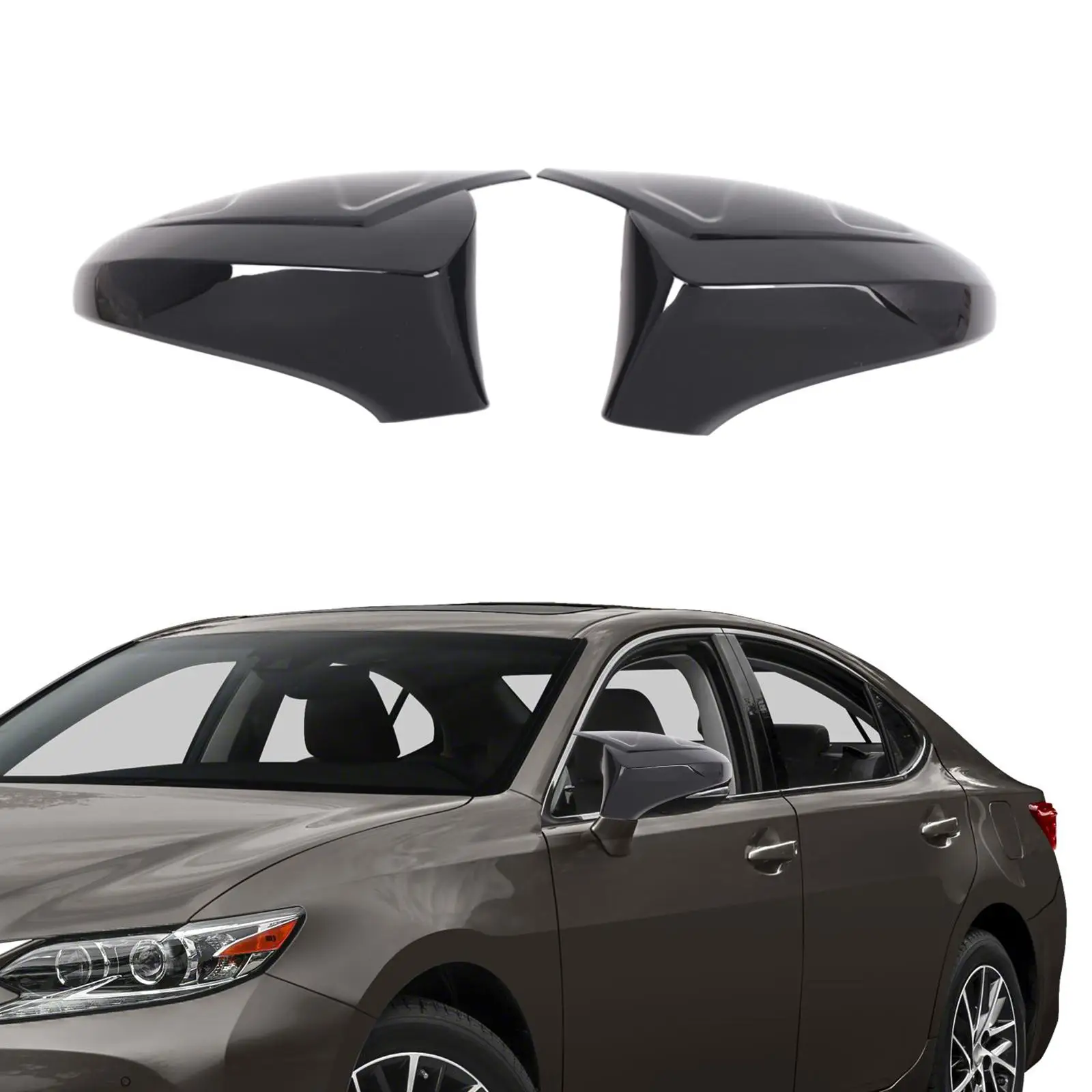 2x Car Rearview Mirror Covers 8794A30E00B1 8794A30E00A0 for Lexus ES ct
2x Car Rearview Mirror Covers 8794A30E00B1 8794A30E00A0 for Lexus ES ct