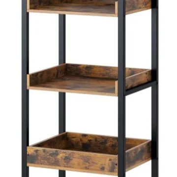 Simple Shelf Wrought Iron Living Room Storage Rack Multifunctional Bookshelf Bathroom Five-layer Display Rack
Simple Shelf Wrought Iron Living Room Storage Rack Multifunctional Bookshelf Bathroom Five-layer Display Rack