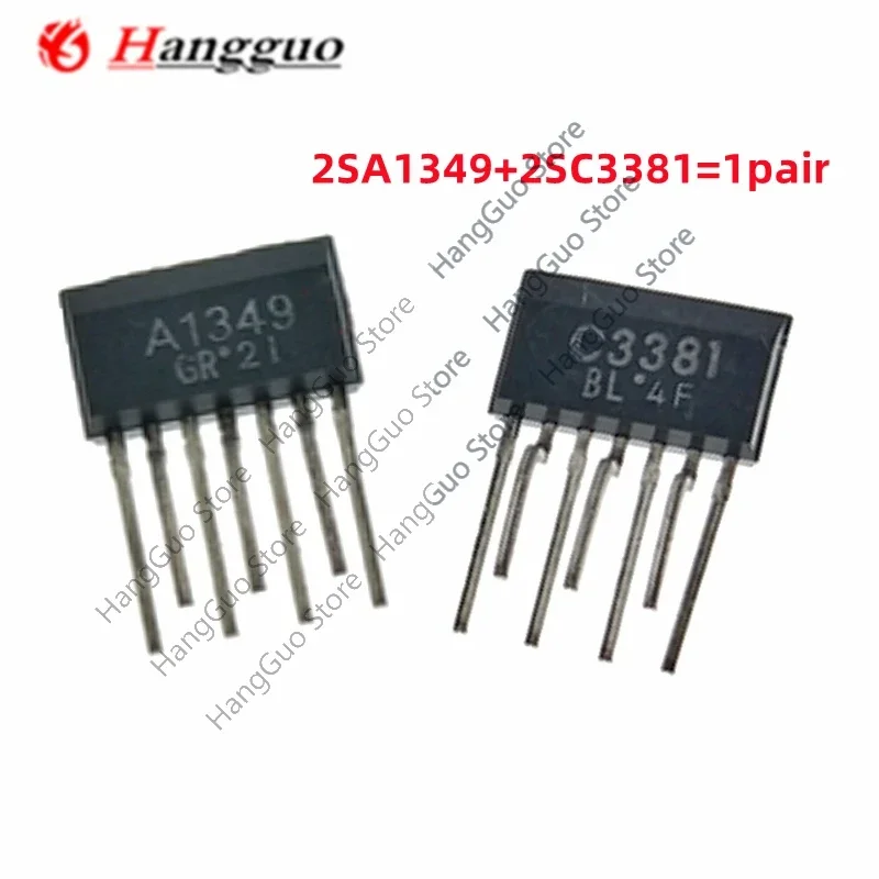 2Pcs=1pair Original C3381 A1349 Audio pairing tube 2SC3381-GR 2SA1349-GR The best quality
2Pcs=1pair Original C3381 A1349 Audio pairing tube 2SC3381-GR 2SA1349-GR The best quality