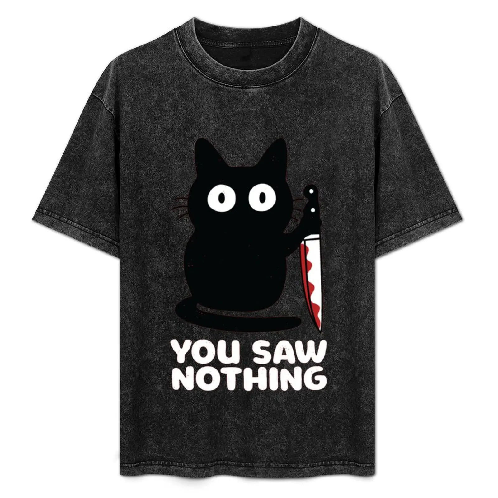 You saw nothing T-Shirt Large Size Loose Casual Tee
You saw nothing T-Shirt Large Size Loose Casual Tee