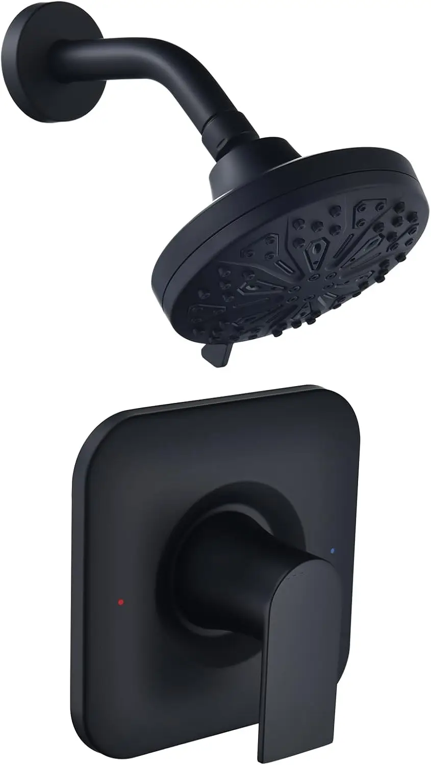 Shower Trim Kit, 7-Mode High Pressure Shower Head, Matte Black, Valve Not Included
Shower Trim Kit, 7-Mode High Pressure Shower Head, Matte Black, Valve Not Included