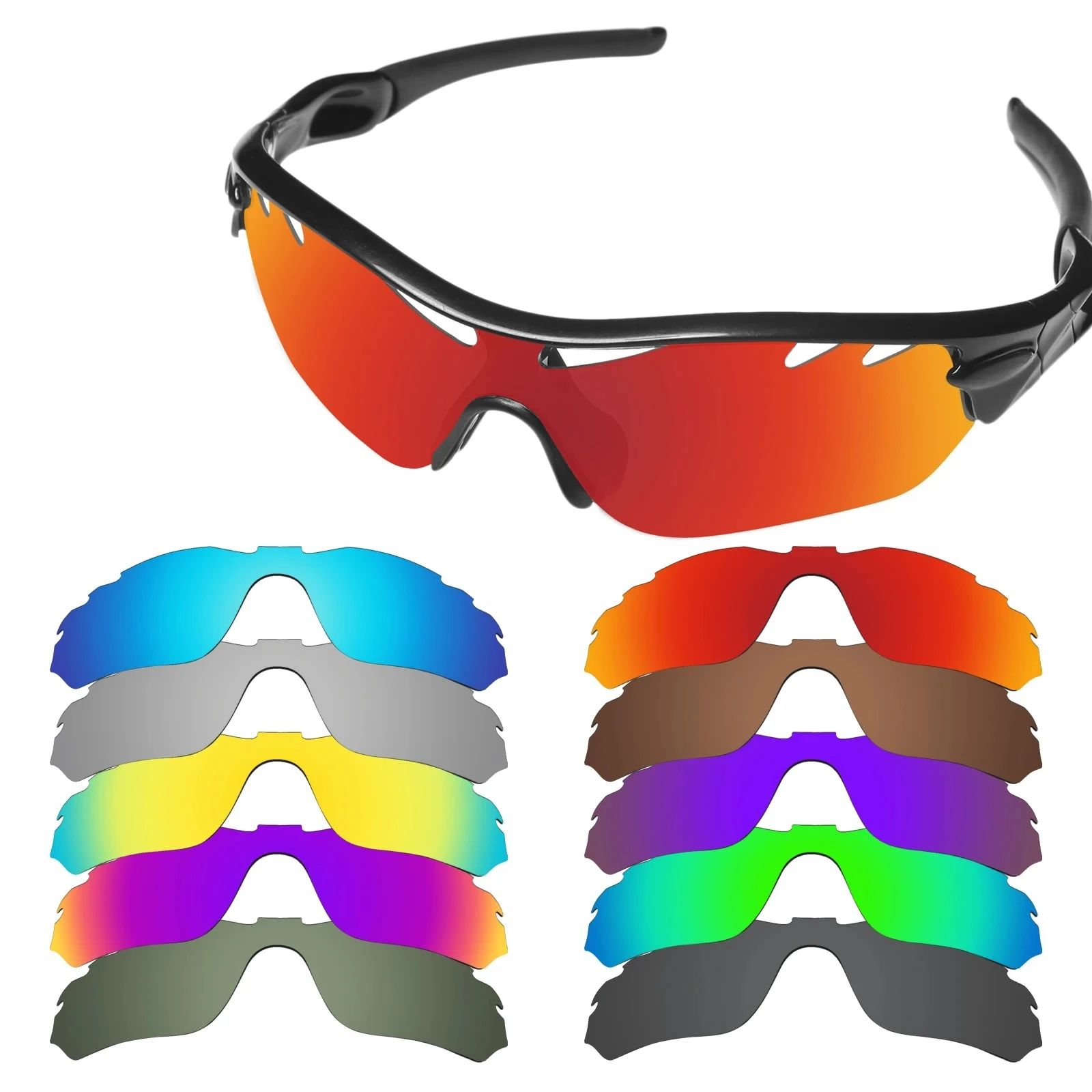 Hokklo Polarized Replacement Lenses for Oakley Radar Edge Vented OO9184 Sunglasses Oakley Radar Multi Options
Hokklo Polarized Replacement Lenses for Oakley Radar Edge Vented OO9184 Sunglasses Oakley Radar Multi Options