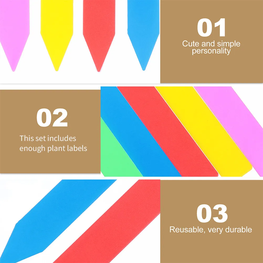 600Pcs Premium PP Plant Labels Stakes Reusable Waterproof Garden Plant Markers for Soil Types Color Coded Plastic
600Pcs Premium PP Plant Labels Stakes Reusable Waterproof Garden Plant Markers for Soil Types Color Coded Plastic