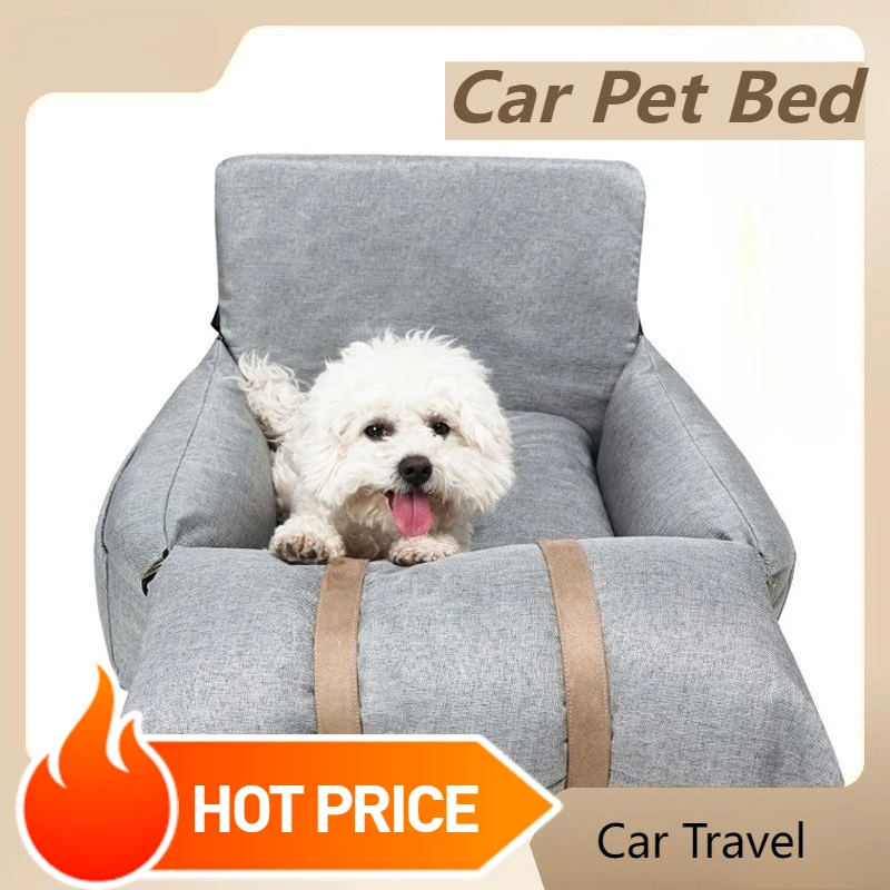 Pet Booster Car Seat Bed for Small/Medium Dogs - Travel Safety, Storage Pocket, Non-Slip Base & Thickened Cushion
Pet Booster Car Seat Bed for Small/Medium Dogs - Travel Safety, Storage Pocket, Non-Slip Base & Thickened Cushion