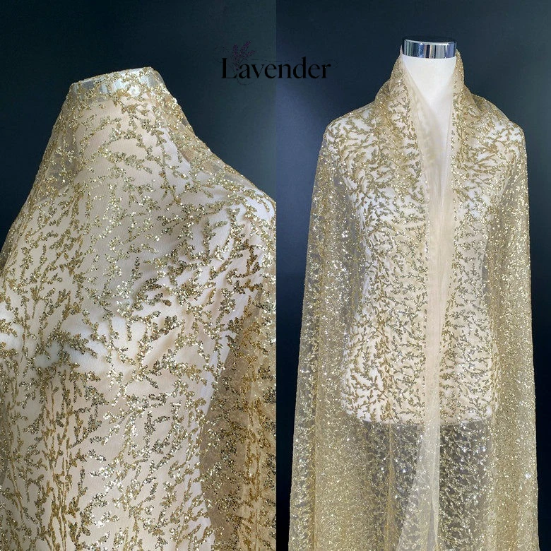 Champagne Gold Wheat Ear Pattern Rhinestone Sequin Mesh Fabric Luxury Material for Sewing Evening Gowns Kids Clothing
Champagne Gold Wheat Ear Pattern Rhinestone Sequin Mesh Fabric Luxury Material for Sewing Evening Gowns Kids Clothing