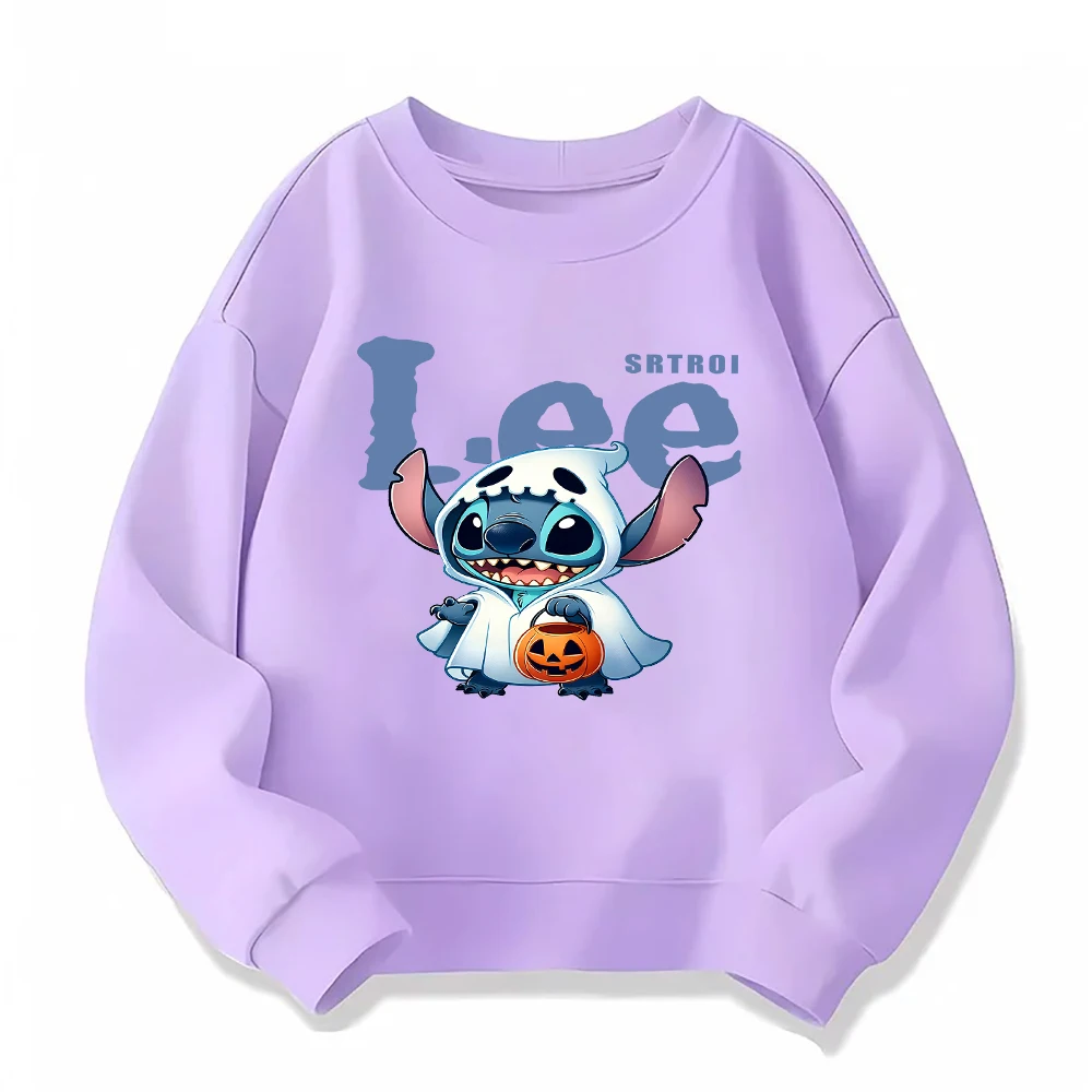 Cute Halloween-Themed Stitch Kids Crew Neck Sweatshirt with "Lee" Print Perfect for Little Fans
Cute Halloween-Themed Stitch Kids Crew Neck Sweatshirt with "Lee" Print Perfect for Little Fans