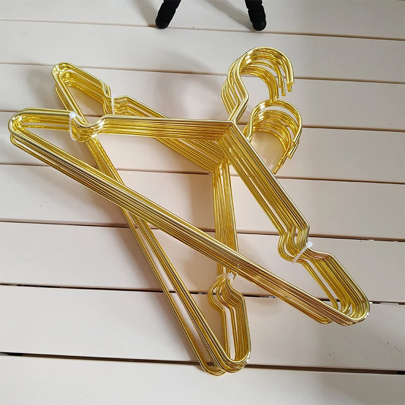 10PCS Baby Hangers Drying Rack Strong Small Metal Wire Pet Hangers for Dog Cat Gold Metal Clothes Shirts Hanger with Grooves
10PCS Baby Hangers Drying Rack Strong Small Metal Wire Pet Hangers for Dog Cat Gold Metal Clothes Shirts Hanger with Grooves