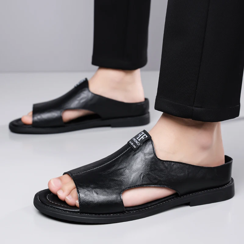 Men's Roman Mule Sandals, Summer Comfort Outdoor Wear, Soft Sole Anti-Slip Wear-Resistant Casual Beach Shoes-HT2028
Men's Roman Mule Sandals, Summer Comfort Outdoor Wear, Soft Sole Anti-Slip Wear-Resistant Casual Beach Shoes-HT2028