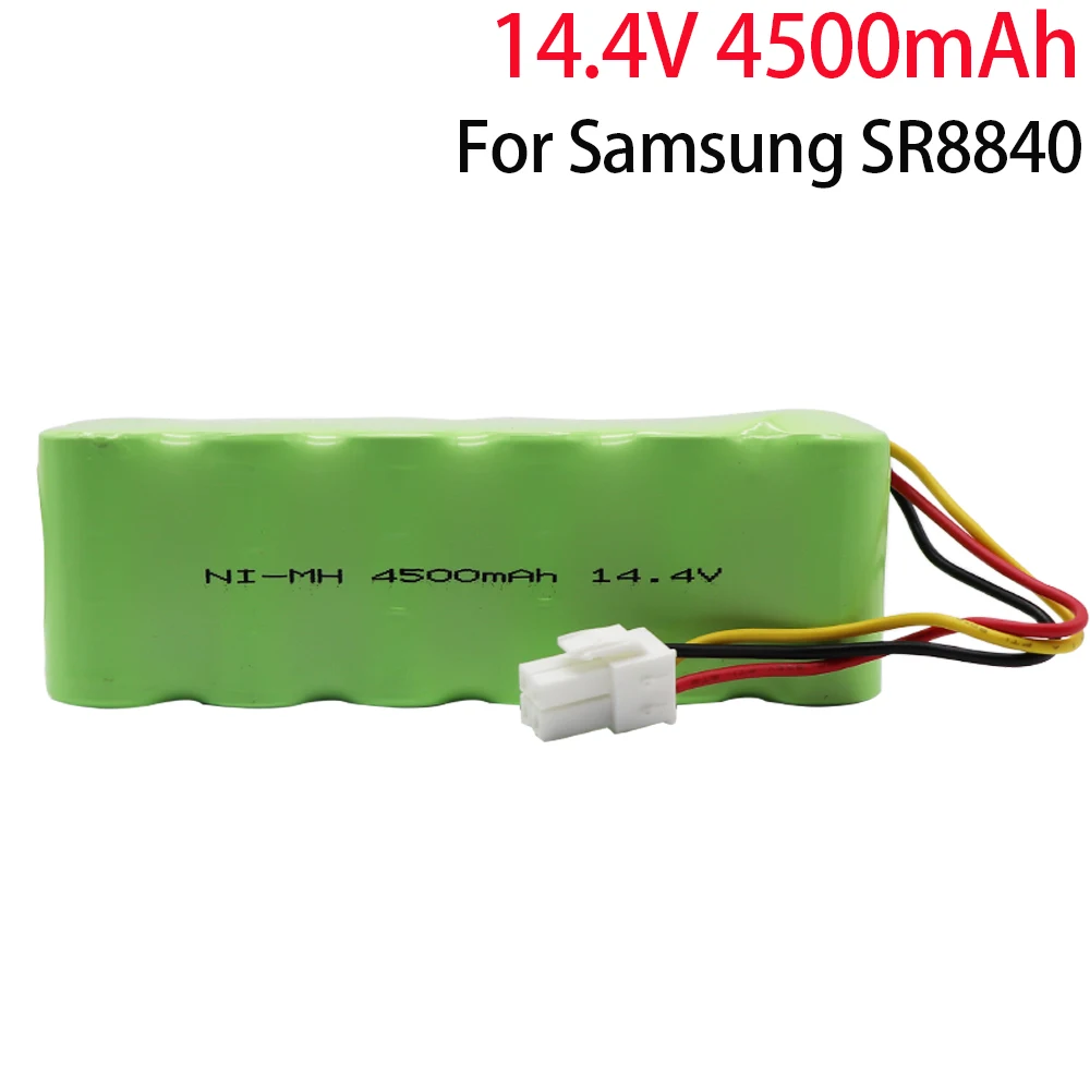 14,4 В 4500 мАч NI-MH аккумулятор для Samsung NaviBot SR8F30 SR8840 SR8845 SR8855 SR8895 VCR8845 пылесос перезаряжаемая батарея
14,4 В 4500 мАч NI-MH аккумулятор для Samsung NaviBot SR8F30 SR8840 SR8845 SR8855 SR8895 VCR8845 пылесос перезаряжаемая батарея