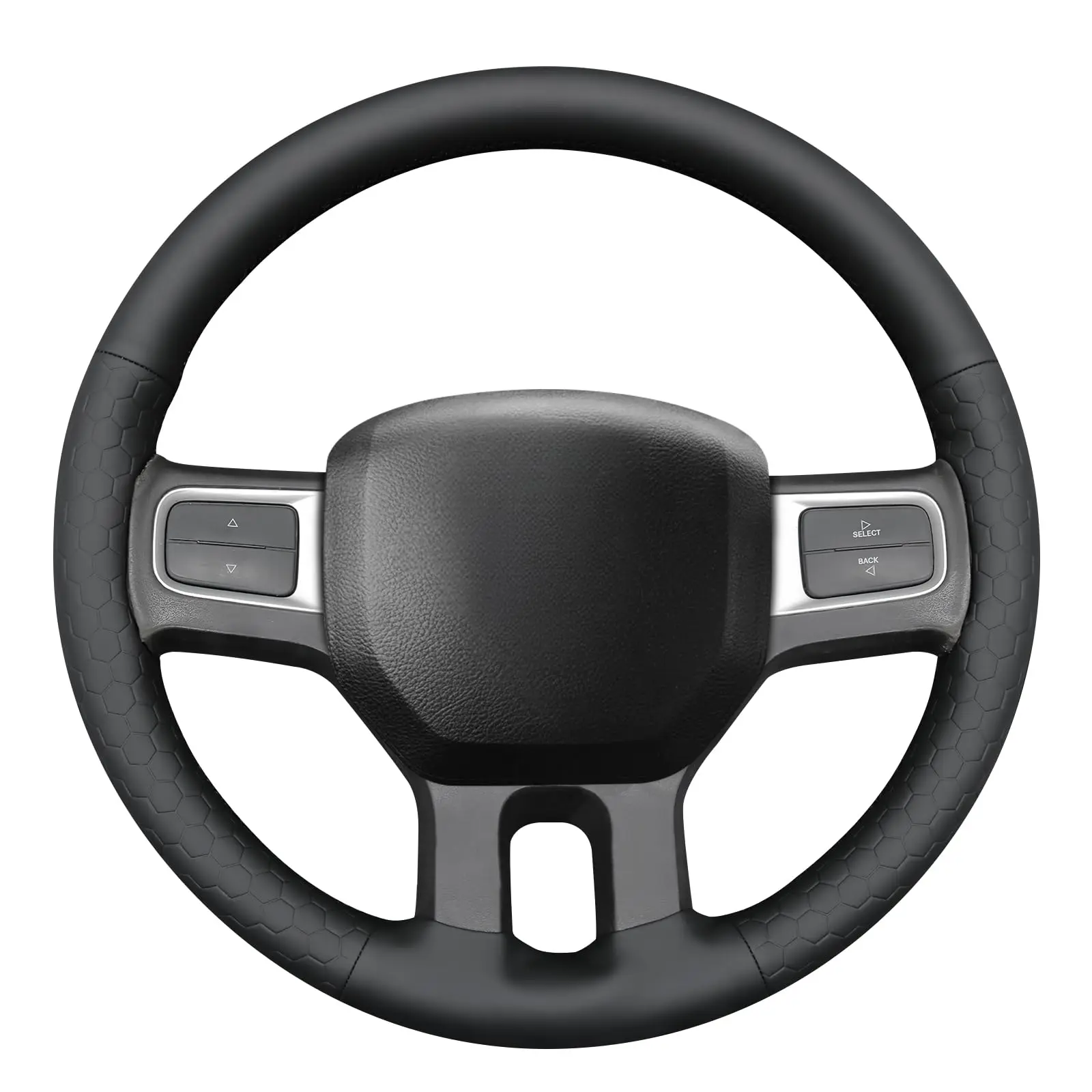 Custom Hand-Stitched Leather Steering Wheel Wrap For Dodge Ram 1500/2500/3500 2009–2012 Fit
Custom Hand-Stitched Leather Steering Wheel Wrap For Dodge Ram 1500/2500/3500 2009–2012 Fit