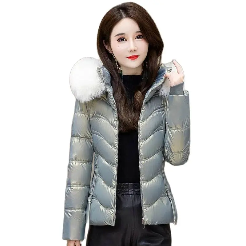 Down Women's Winter New Slim Fit Thin Large Fur Collar Down Detachable Cap Shiny Disposable Cotton Padded
Down Women's Winter New Slim Fit Thin Large Fur Collar Down Detachable Cap Shiny Disposable Cotton Padded