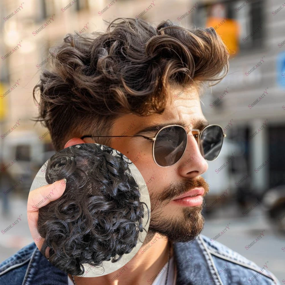 Мужской парик-накладка из 100% натуральных человеческих волос, черный, коричневый, светлый, прочный моно-основа, 20мм, 22мм, 25мм, с текстурой «локоны», дышащий, недорогой, протез для волос
Мужской парик-накладка из 100% натуральных человеческих волос, черный, коричневый, светлый, прочный моно-основа, 20мм, 22мм, 25мм, с текстурой «локоны», дышащий, недорогой, протез для волос