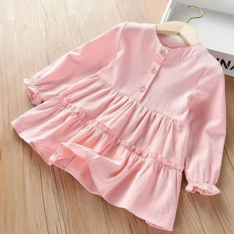 Girls' Dress Spring and Autumn 2025 New Baby Casual Long Sleeve Dress Children's Wear Korean Princess Dress A-line Dress
Girls' Dress Spring and Autumn 2025 New Baby Casual Long Sleeve Dress Children's Wear Korean Princess Dress A-line Dress