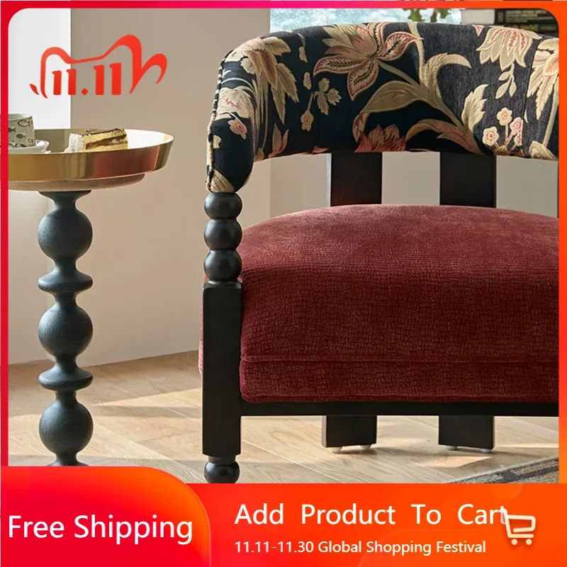 French Solid Wood Living Room Chairs Balcony Lazy Luxury Modern Living Room Chairs Floor Design Sillas De Comedor Furniture
French Solid Wood Living Room Chairs Balcony Lazy Luxury Modern Living Room Chairs Floor Design Sillas De Comedor Furniture