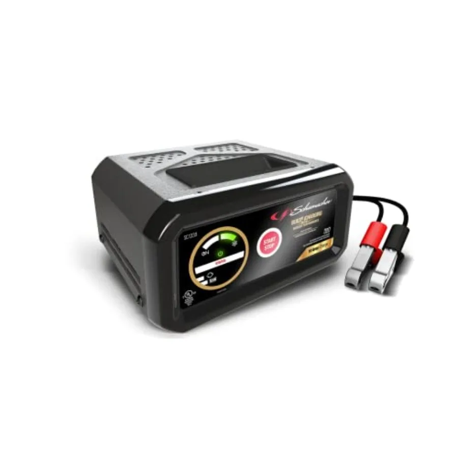 SC1339 12V Fully Automatic Battery Charger and 10A Maintainer for Car Motorcycle Battery Black Smart Charging with Overcharge P
SC1339 12V Fully Automatic Battery Charger and 10A Maintainer for Car Motorcycle Battery Black Smart Charging with Overcharge P