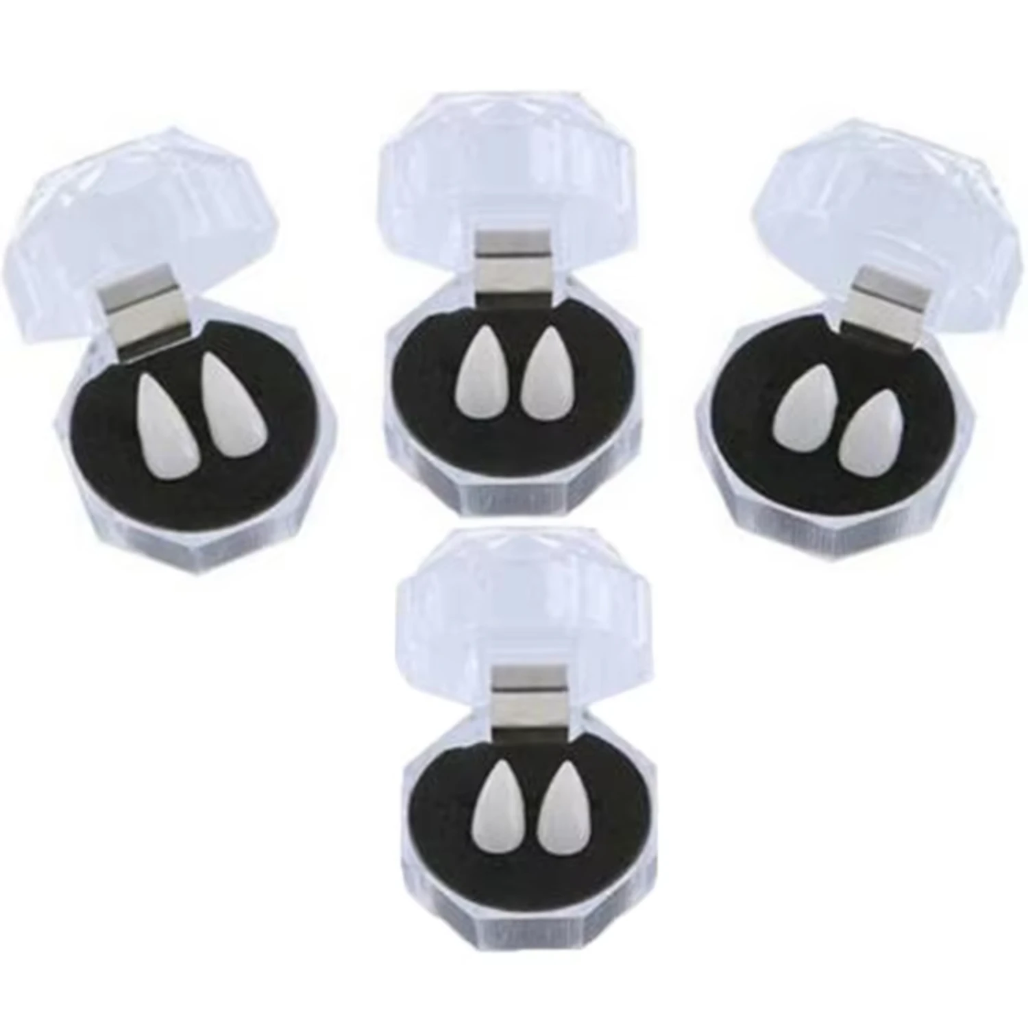 4pcs Wholesale Halloween Cosplay Dentures Vampire Teeth Devil Fangs Costume Ghost Props
4pcs Wholesale Halloween Cosplay Dentures Vampire Teeth Devil Fangs Costume Ghost Props