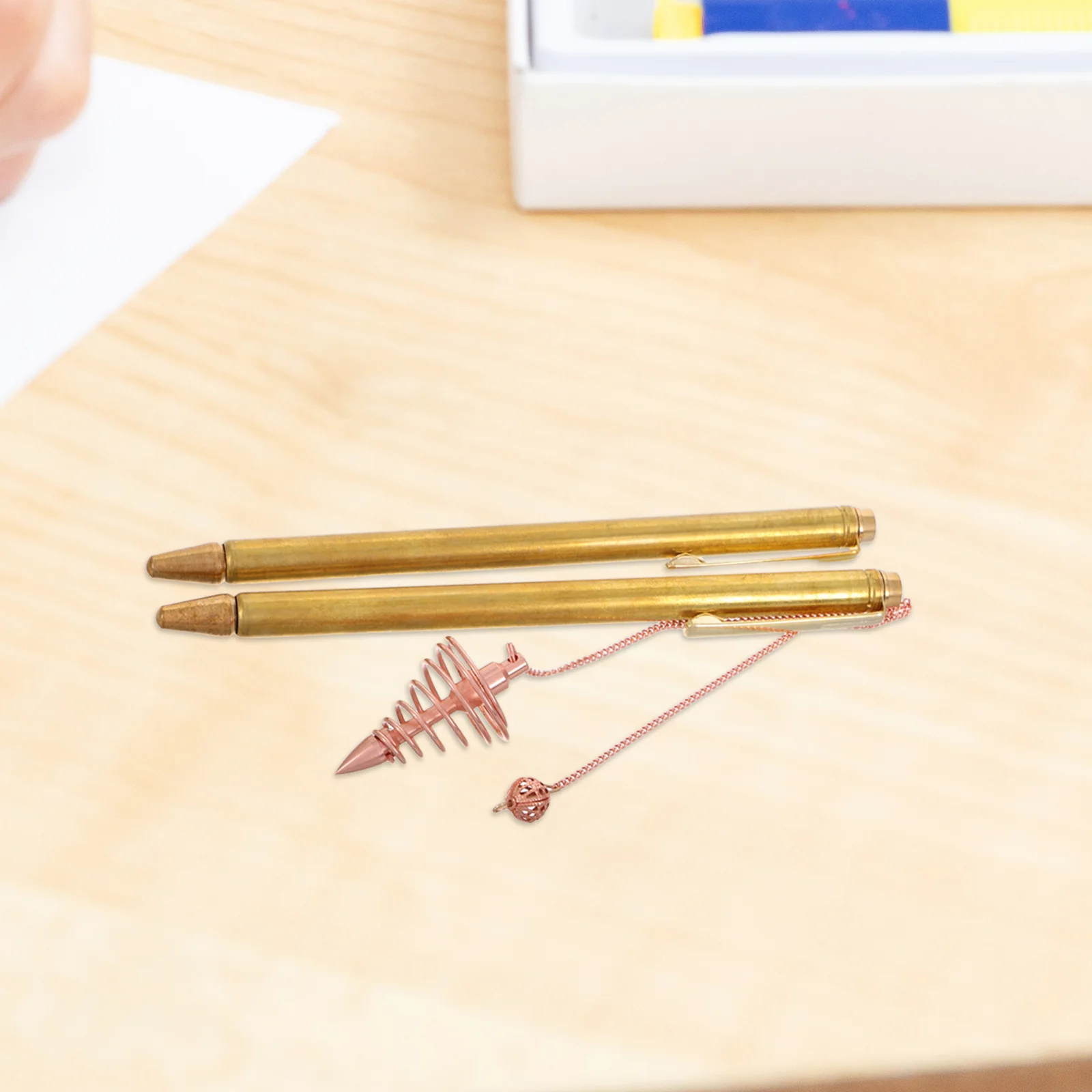 Brass Dowsing Rod Set for Water Metal Prospecting Divining Tool Copper Measuring Spiritual Golden Sturdy Replacement
Brass Dowsing Rod Set for Water Metal Prospecting Divining Tool Copper Measuring Spiritual Golden Sturdy Replacement