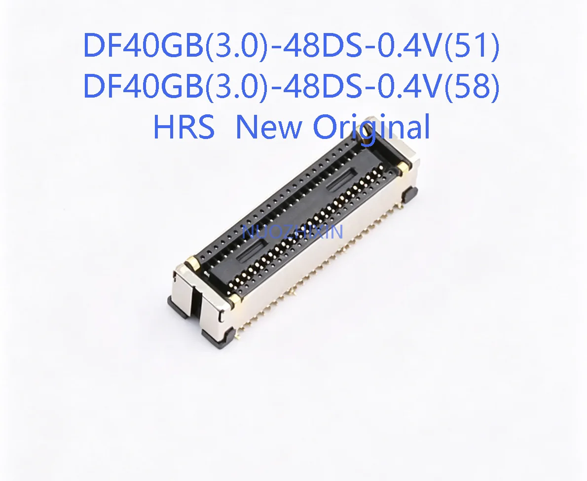 10PCS DF40GB(3.0)-48DS-0.4V(51) /(58) HRS Board to Board Connector 48P 0.4mm Pitch 3.0mm Stack Height SMT Rigid Gold Plated RoHS
10PCS DF40GB(3.0)-48DS-0.4V(51) /(58) HRS Board to Board Connector 48P 0.4mm Pitch 3.0mm Stack Height SMT Rigid Gold Plated RoHS