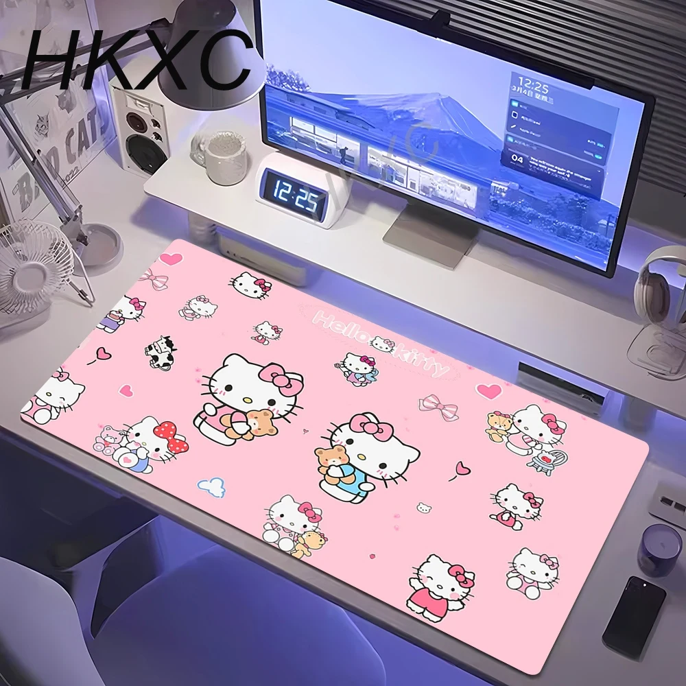 Anime Kawaii Desk Mat Premium Hello Kitty Pink Mouse Pad Natural Rubber Anti slip Mats Student Eye Protection Writing Pads
Anime Kawaii Desk Mat Premium Hello Kitty Pink Mouse Pad Natural Rubber Anti slip Mats Student Eye Protection Writing Pads