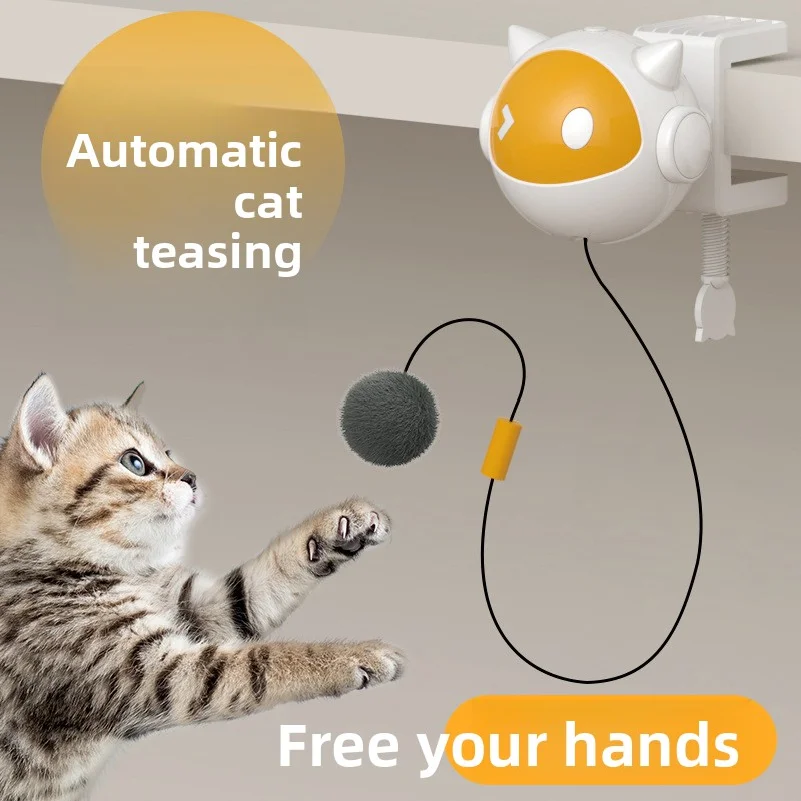 Smart pet toy with automatic lifting and lowering, electric cat toy for self-entertainment and boredom relief, cat toy ball
Smart pet toy with automatic lifting and lowering, electric cat toy for self-entertainment and boredom relief, cat toy ball